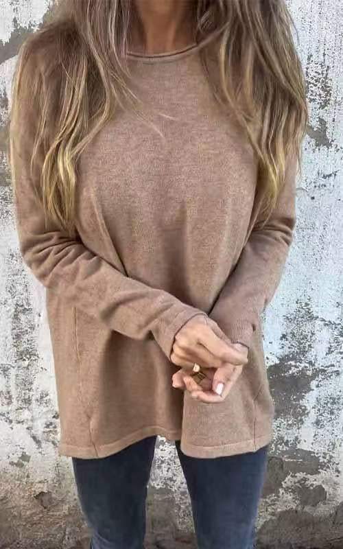 Nora | Blusa de manga larga con bonitos botones en la espalda