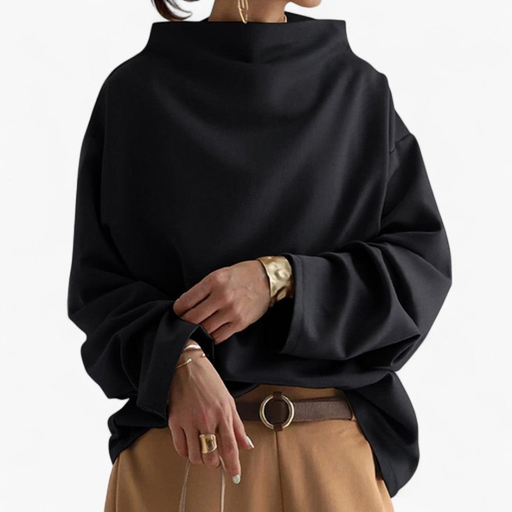 Berta | Jersey suave con cuello alto